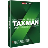 TAXMAN 2024 (für Steuerjahr 2023) | Minibox| Steuererklärungs-Software für Arbeitnehmer, Rentner u. Pensionäre, Familien, Studenten und im Ausland Beschäftigte