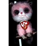 Ty Beanie Boo's Fiona Pink Cat