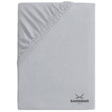 Sansibar Topperbezug SANSIBAR Jersey (BL 180x200 cm) - grau
