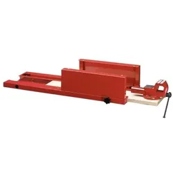 Arbeitsfläche mit Schraubstock 990mm