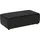 W.Schillig Hocker around-the-block Leder 120 x 39 x 60 cm Grau
