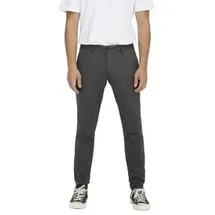 Only & Sons Shorts Schwarz L