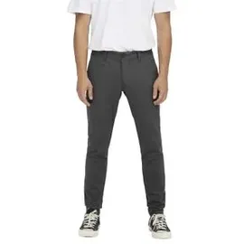Only & Sons Shorts Schwarz L