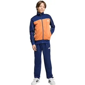 adidas Tricot Colourpop Trainingsanzug Dark Blue/Dusky Orange/White 152