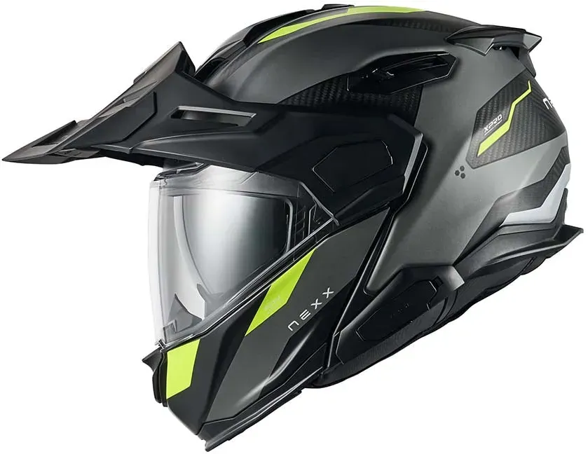 NEXX Helm X.LFC TERRA CARBON Grau.NEON Matt - XXL