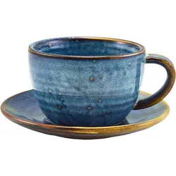 Tasse Terra Aqua Blue - 285ml (6 Stk.) - 6er Karton - Tassen 285ml
