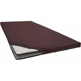Primera Spannbettlaken Jersey-Elasthan 180 x 200 - 200 x 220 cm braun