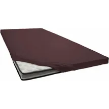 Primera Spannbettlaken Jersey-Elasthan 180 x 200 - 200 x 220 cm braun