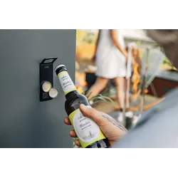 Johnny Catch Magnet Flaschenöffner schwarz