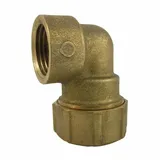 boni-shop PE Rohr Verschraubung 40mm, Messing, 90° Winkel IG 1 1/4"