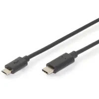 Digitus USB Type-C Anschlusskabel Type-C- mikro B Ver. USB 2.0 - 1.8 m - Micro-USB Typ C (St) zu USB Micro (1.80