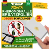 green guardia Pheromon-Lockstoff Ersatzfolien für Klebefallen 3 x 3 St.