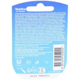 Vaseline Lip Therapy Das Original | Pflegender Lippenbalsam für optimale Feuchtigkeit (1 x 1 x 7g)