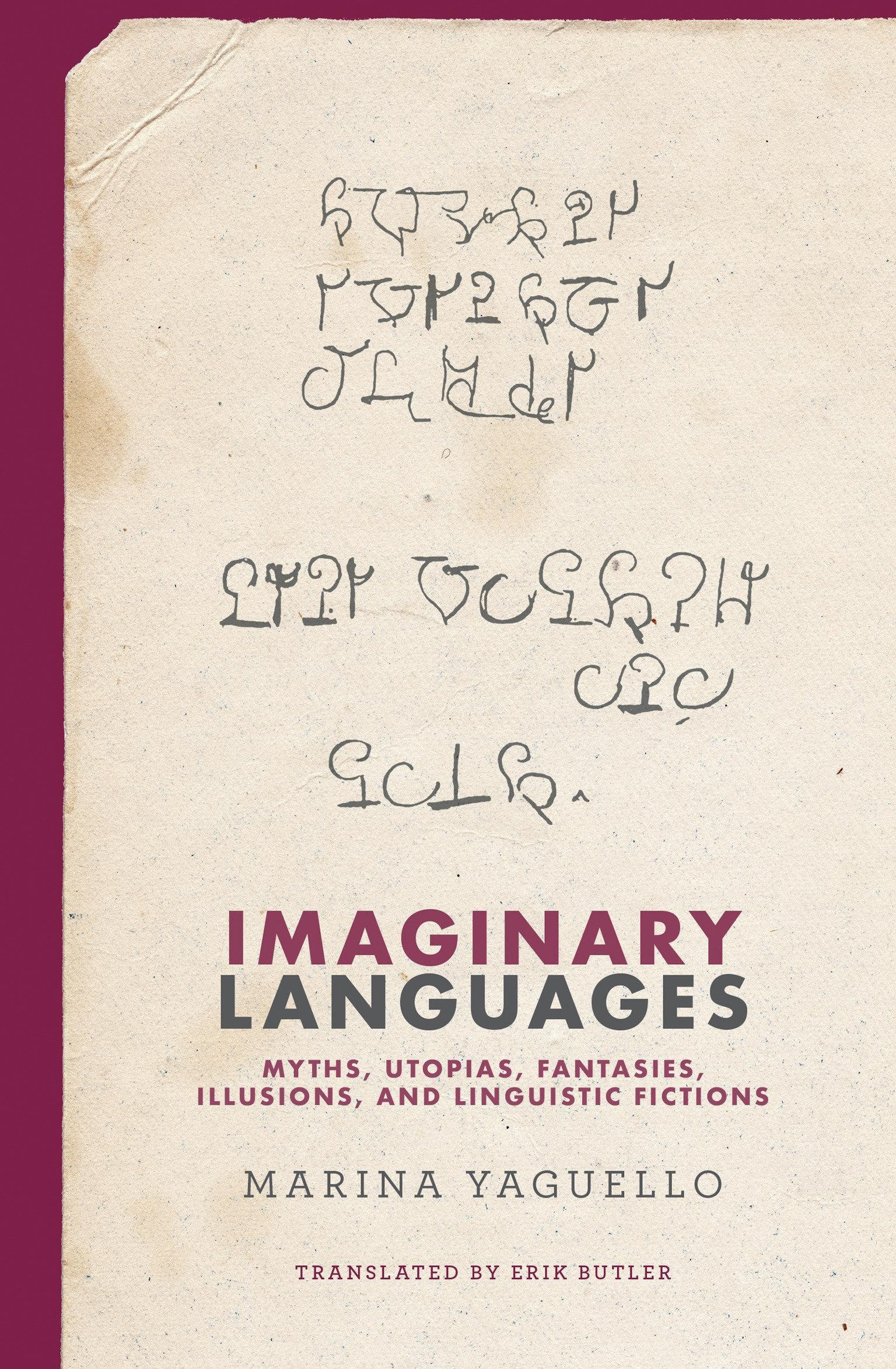 Imaginary Languages - Marina Yaguello  Taschenbuch
