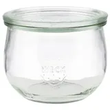 APS 6er-Set Original WECK Gläser 580 ml mit Deckel, - Ø 11 cm/Höhe 9 cm/Tulpenform