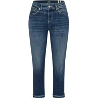 MAC Jeans Rich Slim Chic aus mittelblauen Tencel Stretch-D38