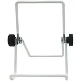 Hosoncovy Verstellbarer MetalTablet-Halter E-Book-Reader-Halter Tablet-Ständer Telefonhalter Desktop-Tablet-Ständer für 7-12 Zoll Handy-Tablet Ipad iPad mini Samsung Tablet (Weiß)