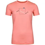 Ortovox 150 Cool Peak Focus Trainingsshirt Blossom XS
