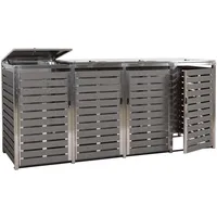 MCW Mülltonnenverkleidung K14 264 x 120 x 85 cm anthrazit