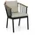 Apple Bee Condor Dining Armstuhl 60 x 64 x 78 cm grau/schwarz