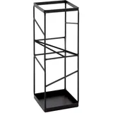 Haku-Möbel Schirmständer 19573 17 x 17 x 49 schwarz