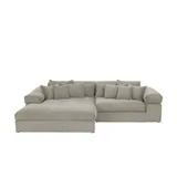 Smart Ecksofa Lianea ¦ beige ¦ Maße (cm): B: H: 86 T: 278.0