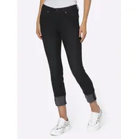 Heine HEINE, Damen, Gr. 44, Normalgrößen, schwarz (schwarz denim),
