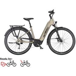 KTM MACINA TOUR P510, Wave, XS43 - 500WH, Freilauf, oak matt, 28