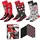 Cerdá Harley Quinn Socken 3er-Pack Bunt 36-43