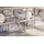 Hailo Professional Hailo Plattformtreppe wandmontiert Neigung 45° Stufenbreite 800 mm 4 Stufen