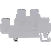 WAGO GmbH& Co. KG Doppelstockklemme 0,08-2,4mmq grau L/L 870-501