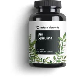 Bio Spirulina Presslinge – 500 Tabletten – vegan, hochdosiert, ohne unnötige Zusätze – in Deutschland produziert 500 St