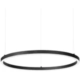 Ideal Lux Oracle Slim 1-flg. 90 cm rund schwarz