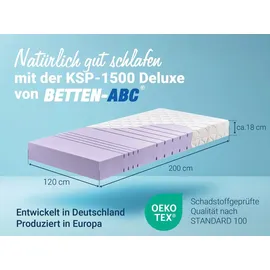 Betten-ABC KSP-1500 Deluxe 120 x 200 cm H2