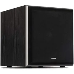 Edifier T5 Aktiv-Subwoofer mit Low-Pass Filter und 20,3cm (8") Basstreiber (70 Watt), Schwarz