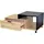 moebel-direkt-online Couchtisch schwarz Eiche 90 x 0 x 0 cm