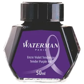 Waterman Füllertinte im Tintenfass Tender Purple 50 ml