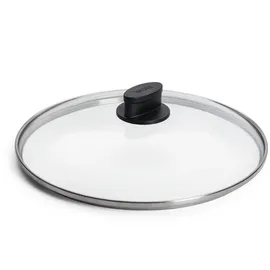 WOLL Eco Lite Sicherheitsglasdeckel, rund, Ø 28 cm, transparent