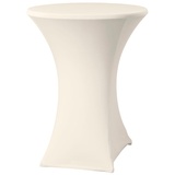 HENDI Stehtischhusse, ?80-85 cm, HENDI 810958, Creme