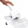 Rapesco RAPESCO® Registraturlocher Zero-65 weiß,