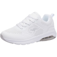 KANGAROOS Damen K-Air Ora Sneaker, White/Silver, 41 EU