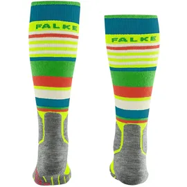 Falke SK2 Intermediate K Kh Wolle Funktionsmaterial warm dick 1 Paar, Gelb lightning 35-38