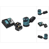 Makita Makita, Schleifmaschine + Poliermaschine, DBO 180 RF Akku Exzenterschleifer 18 V 125 mm + 2x Akku 3,0 Ah + Ladegerät