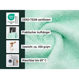 ZOLLNER Handtuchset 5-tlg. mint