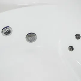 Tronitechnik Paros Whirlpoolbadewanne 135 x 135 cm WP-PAR135