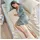 Traumschlaf Premium Interlock Jersey Grau 40 x 200 cm