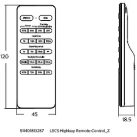 Philips LSCS Highb Beleuchtung-Fernbedienung