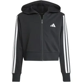 adidas Essentials Reißverschlusspullover Black / White 128