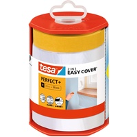 Tesa Easy Cover Perfect+ 56570-00000-00 Abdeckfolie Gelb, Transparent (L