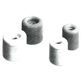 Prestien & Knüppel Türpuffer mit Schraublöcher 19,Ø 40mm weiß